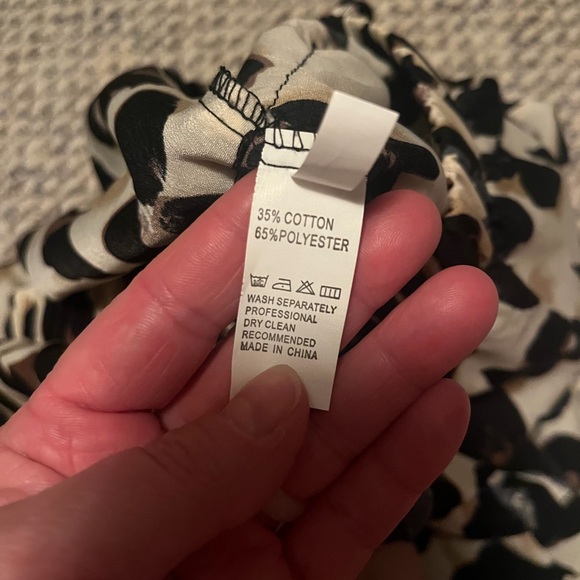 Leopard Print Ruffle Skirt - Picture 3 of 4